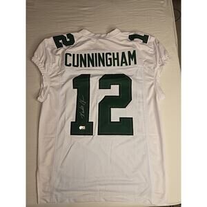 Philadelphia Eagles Autographed #12 R. CUNNINGHAM Jersey Size Men X Large